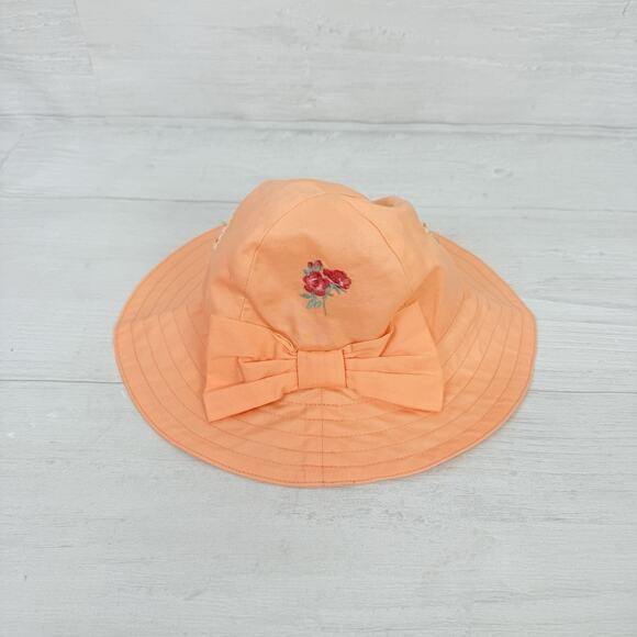 Janie and Jack Baby Girl 6-12 Months Floral Embroidered Matching Set w/ Hat Gift - Picture 8 of 10